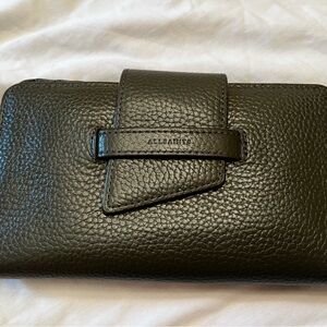 ALLSAINTS Pebbled Leather Ray Waller